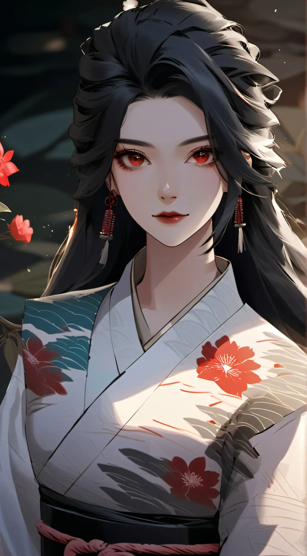 ai character: Asami Midoriya background