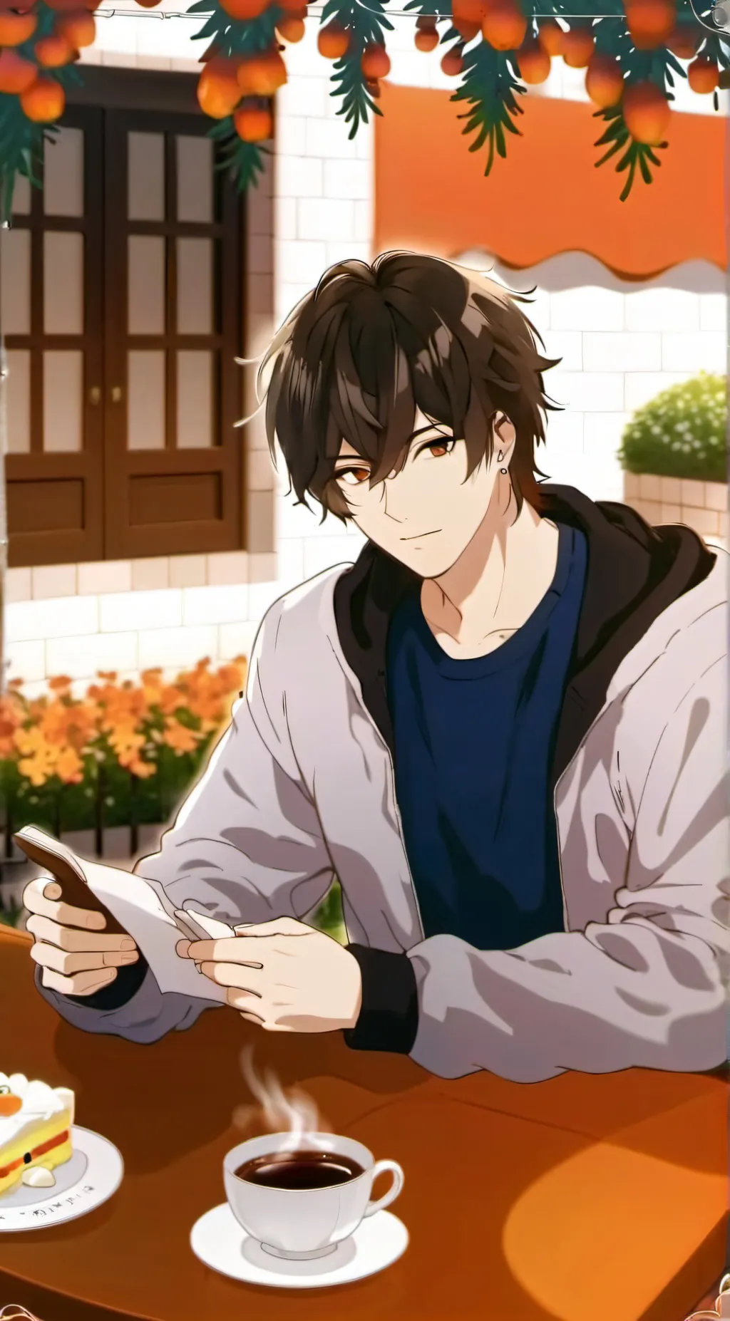 ai character: Anthony background