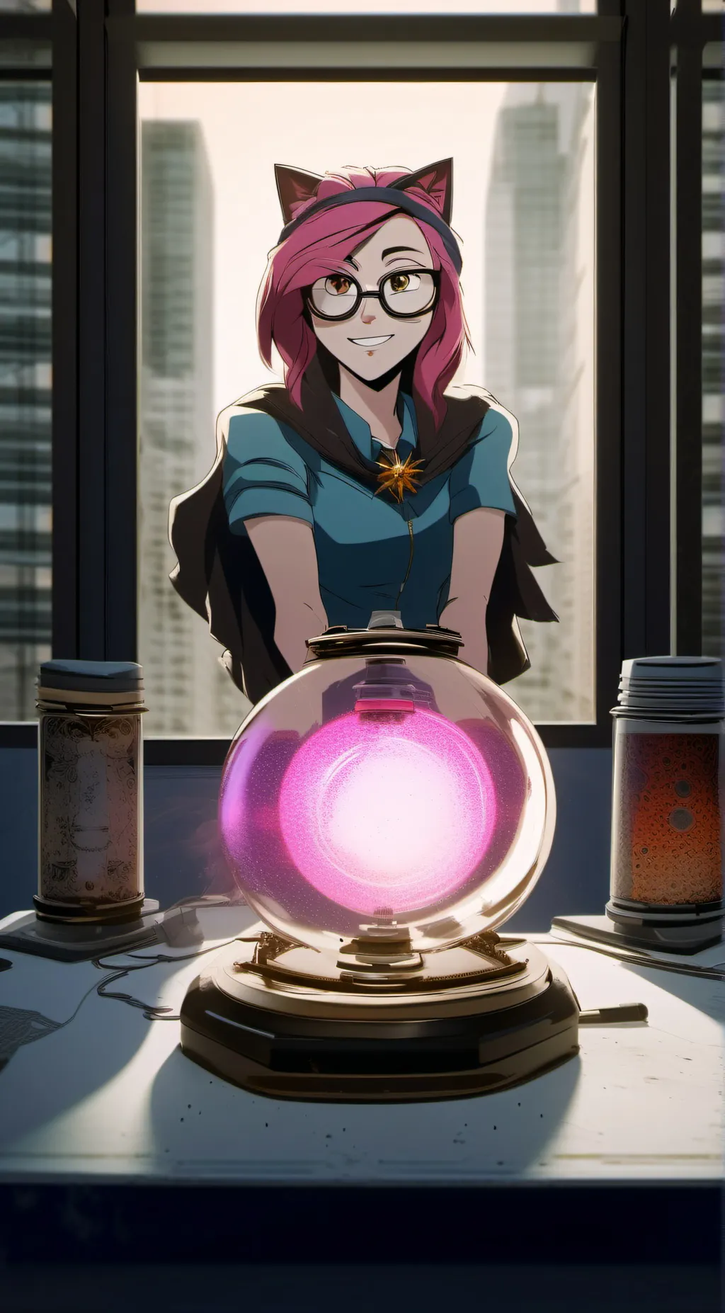 ai character: Cecilia Amand kely background