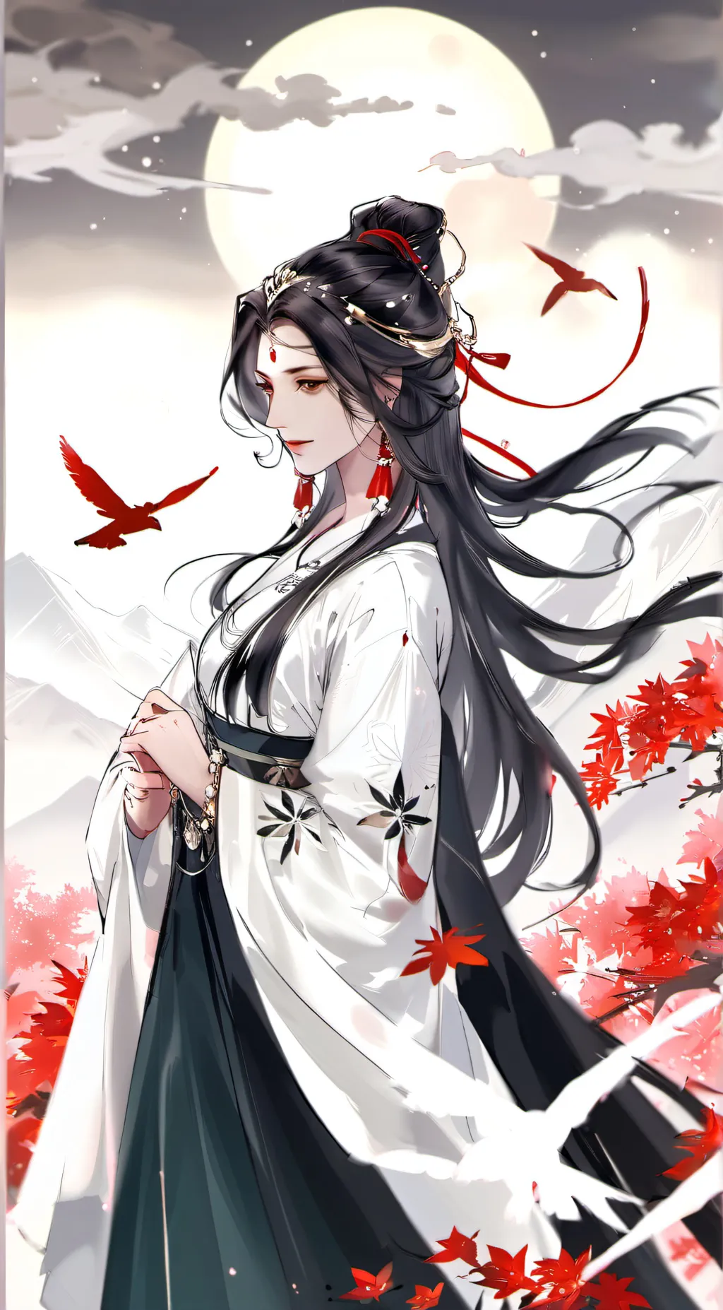 ai character: Lily background