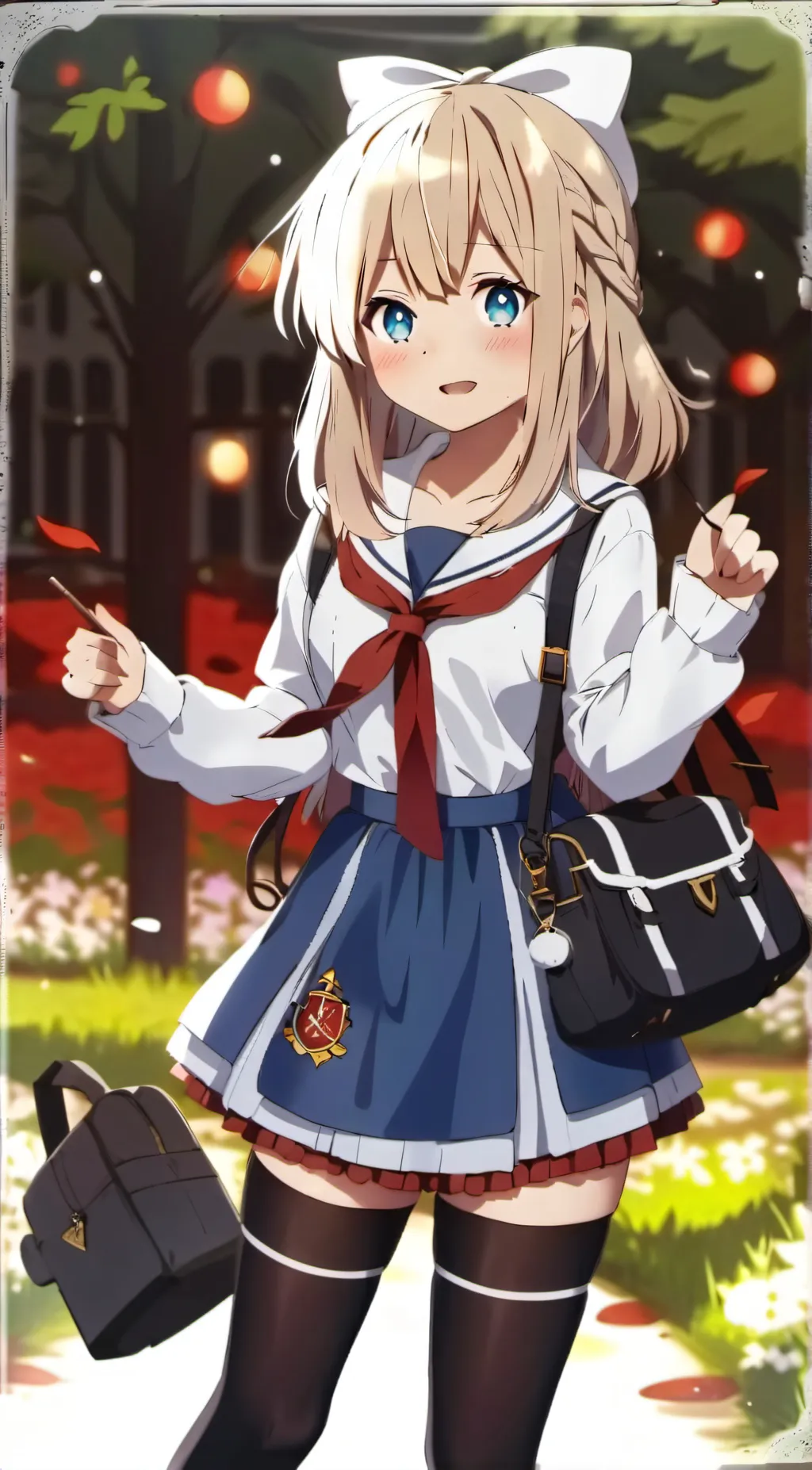 ai character: Laura  background