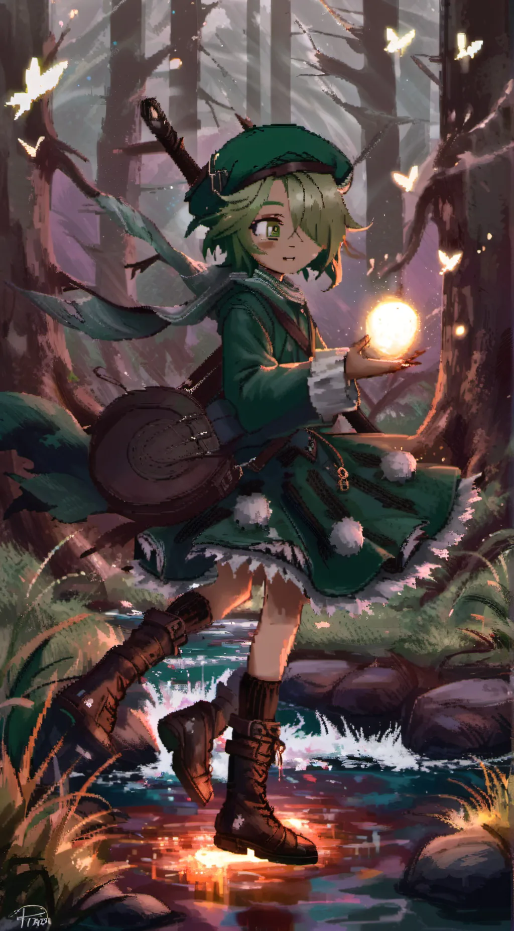 ai character: Eira background