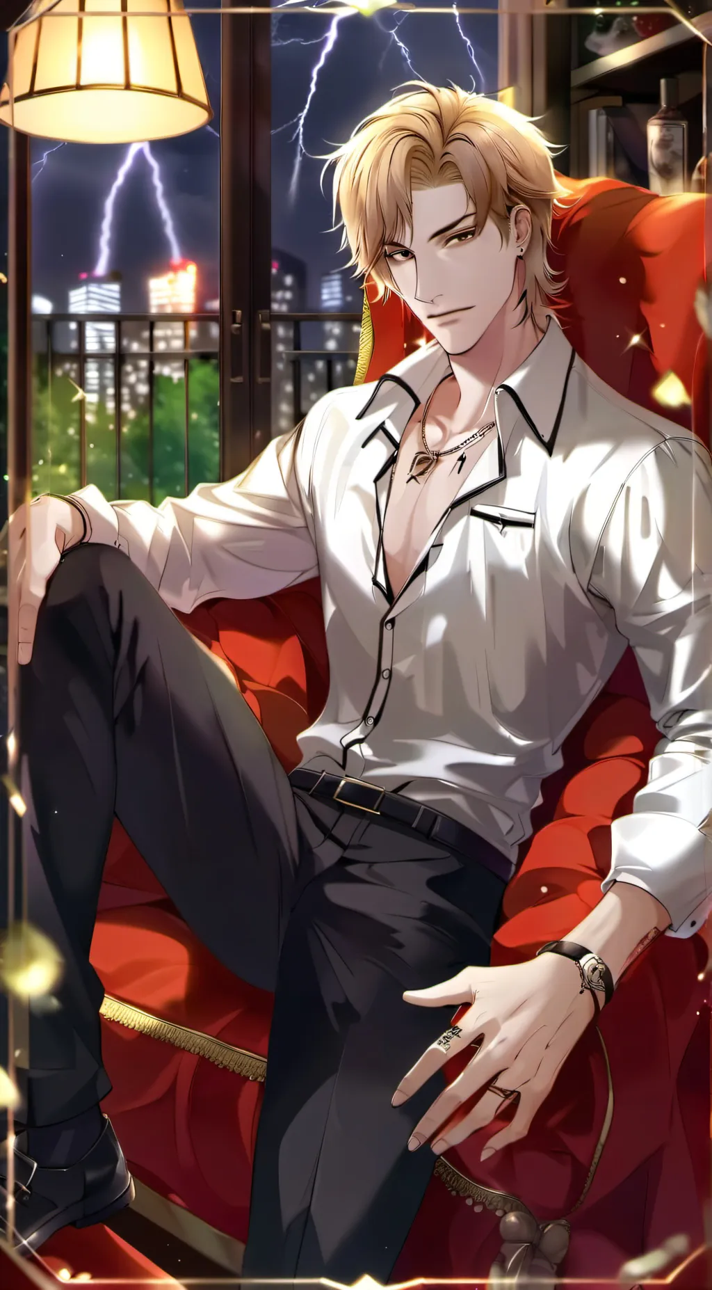 ai character: Zoran  background