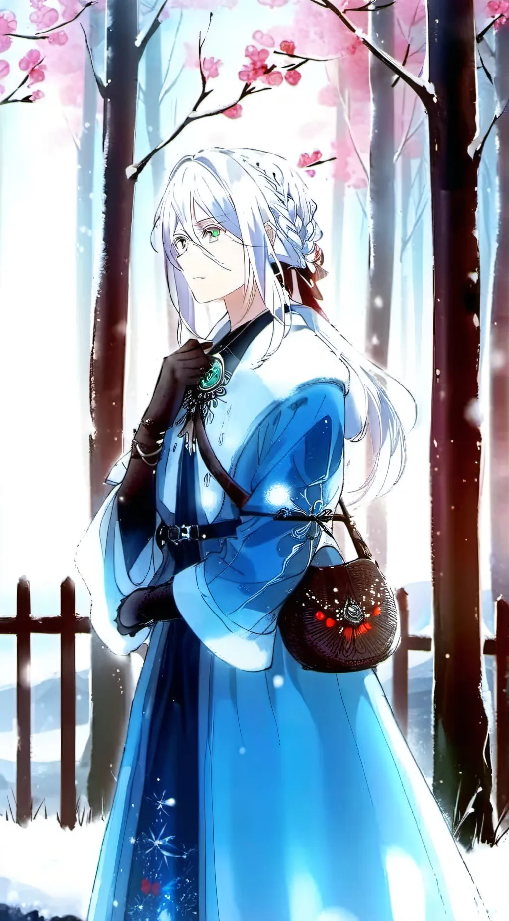 ai character: Kuchiki Rukia background