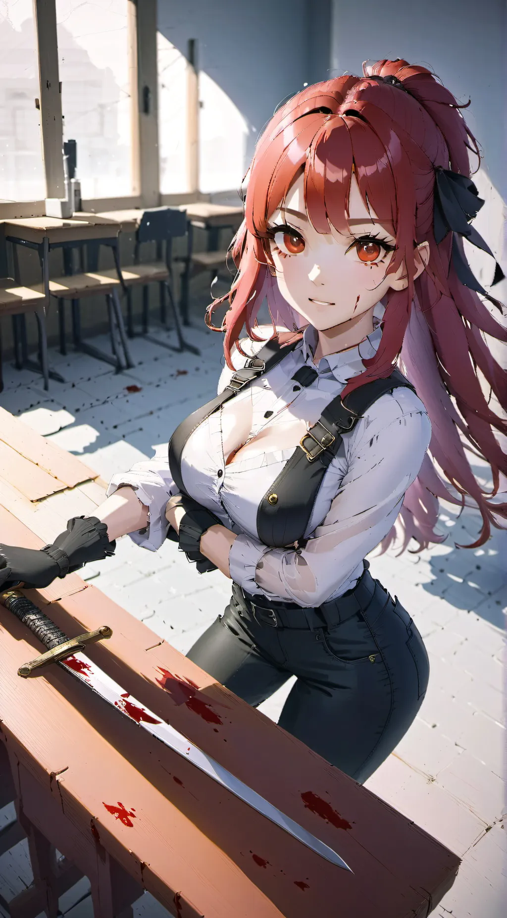 ai character: Ellie background