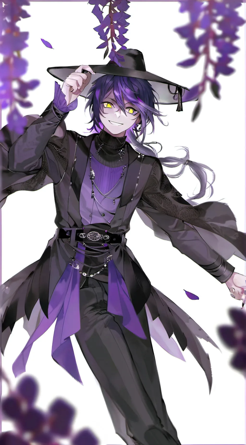 ai character: Kokichi background