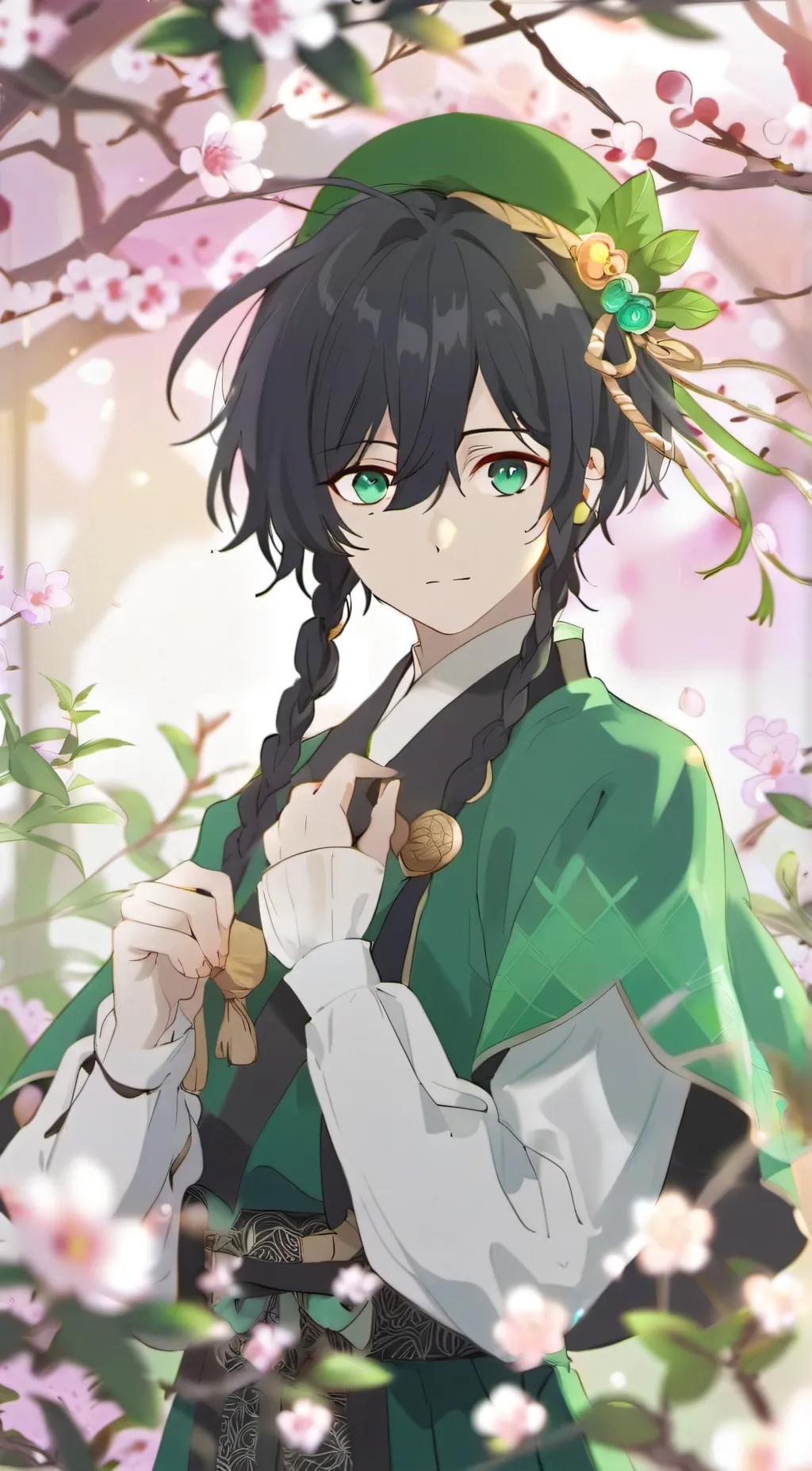 ai character: Venti background