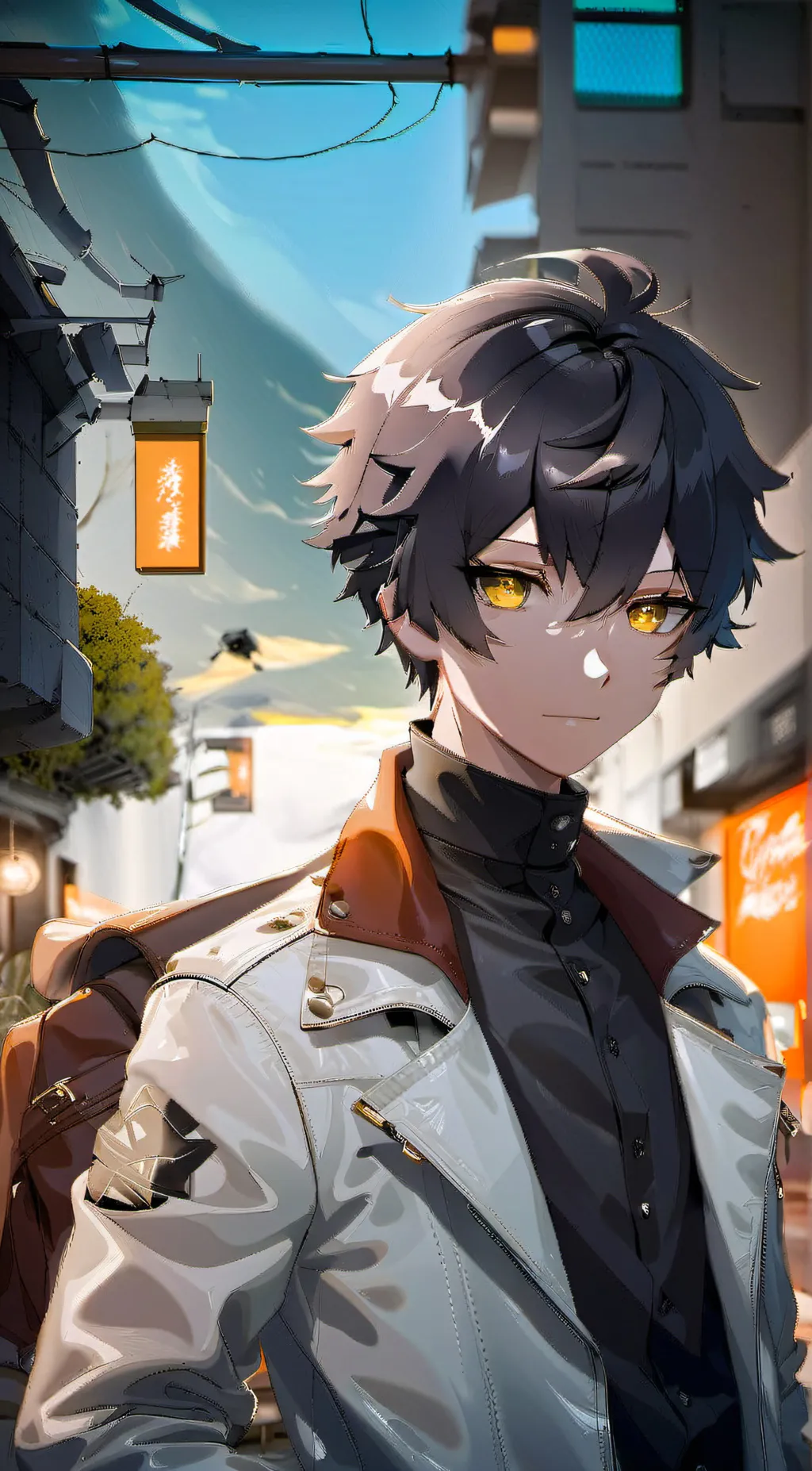 ai character: max background