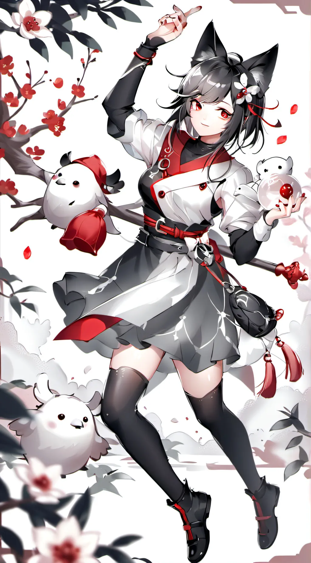 ai character: kaza background