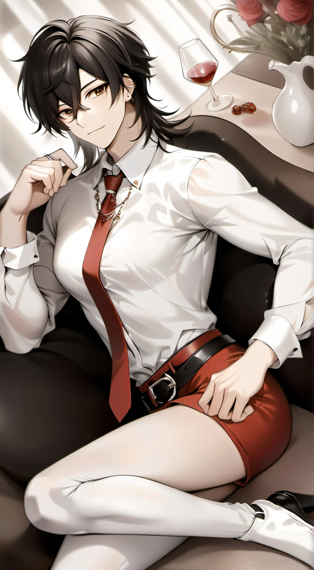 ai character: Evan background