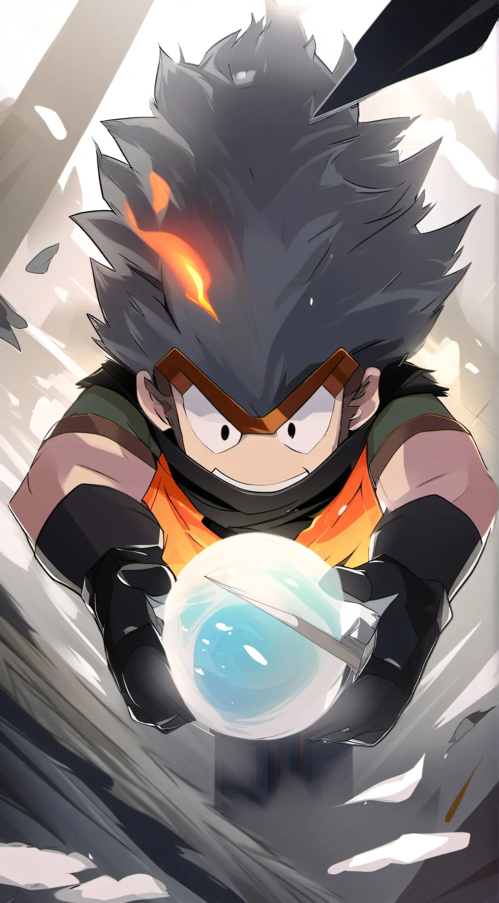 ai character: OK KO! background