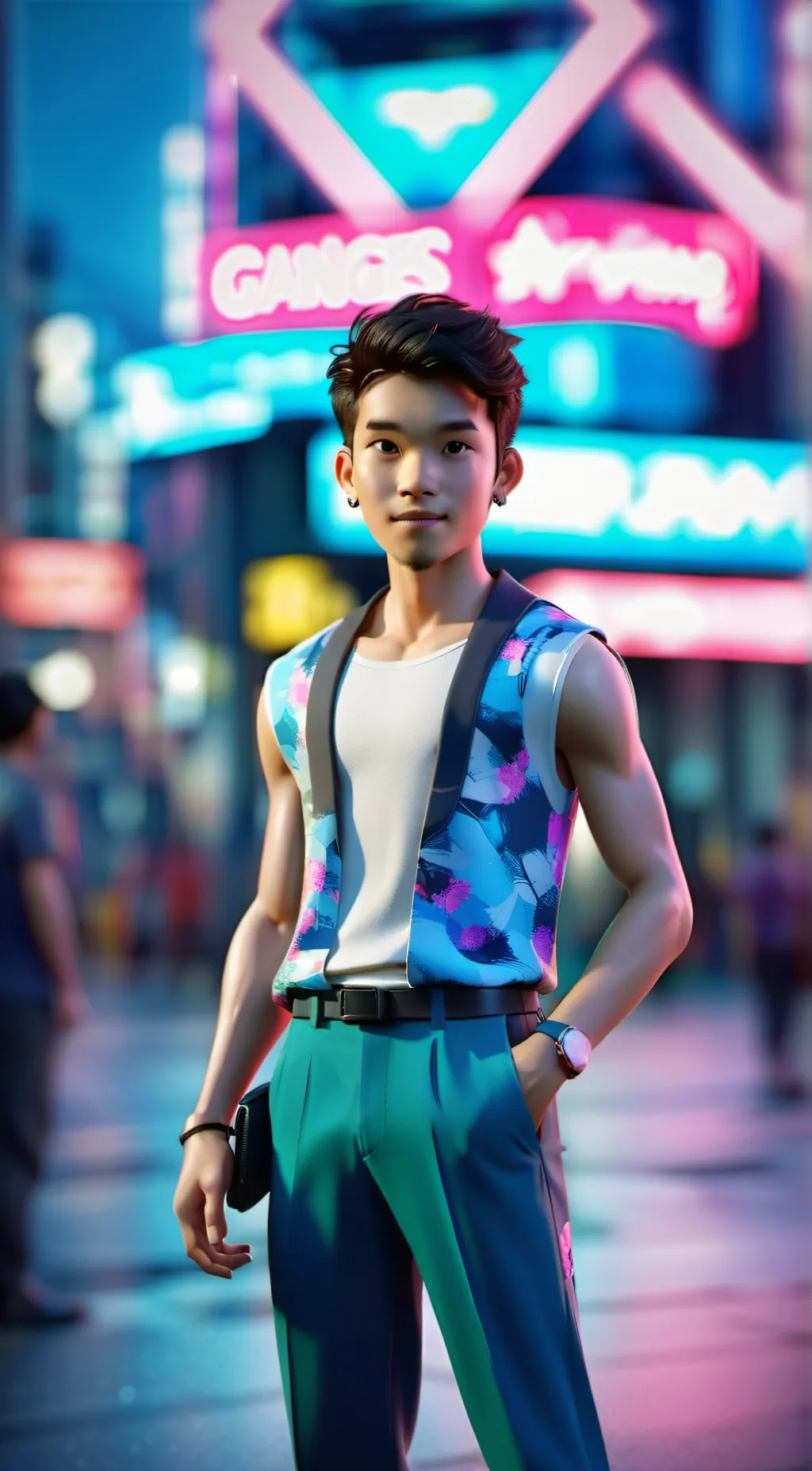 ai character: babe background