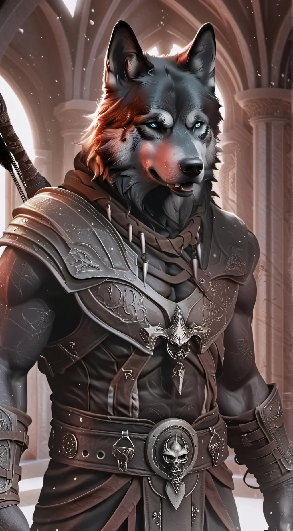 ai character: Trace background