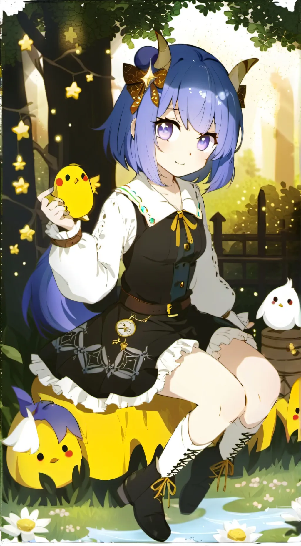 ai character: galaini background