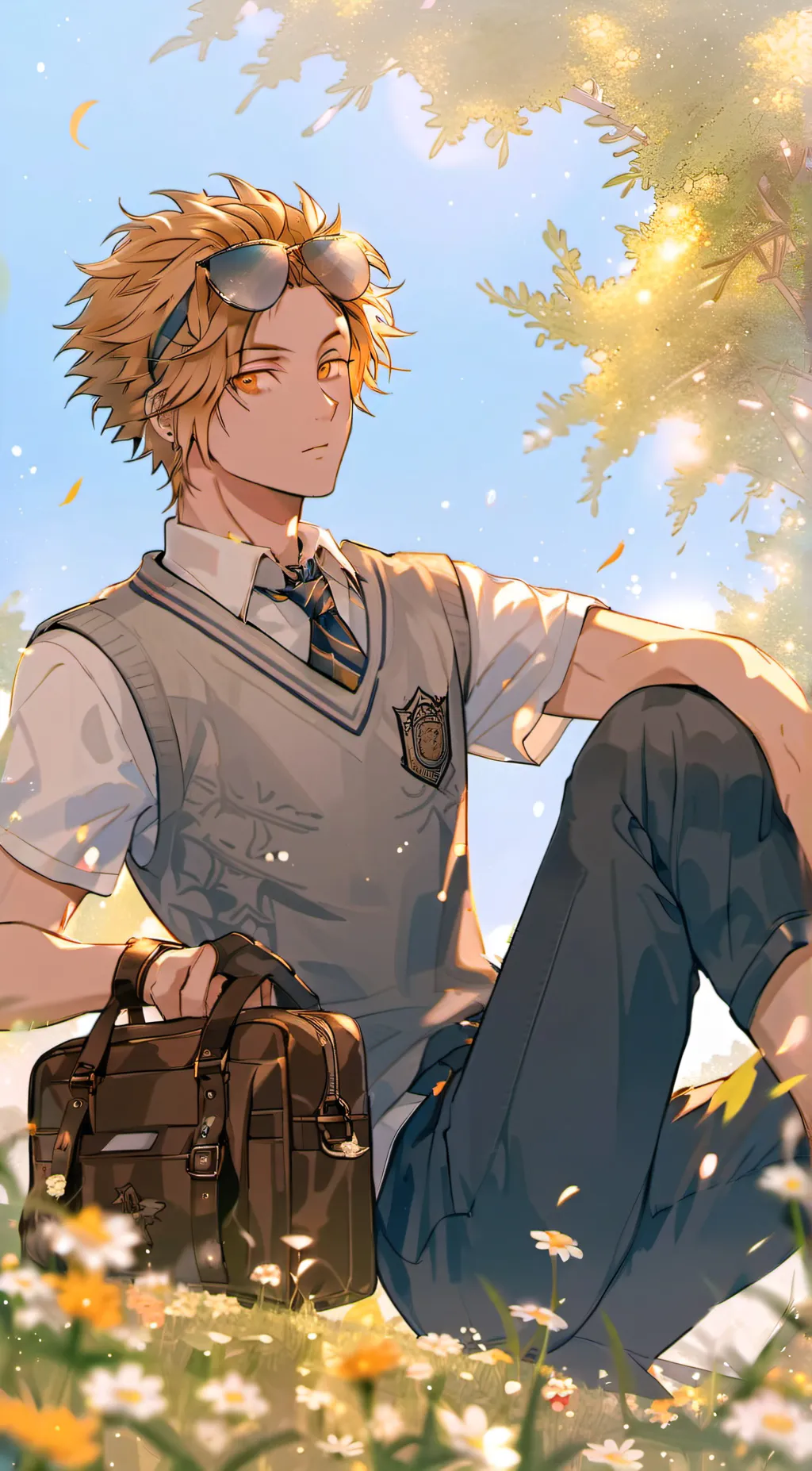 ai character: ⚡️Denki⚡️ background
