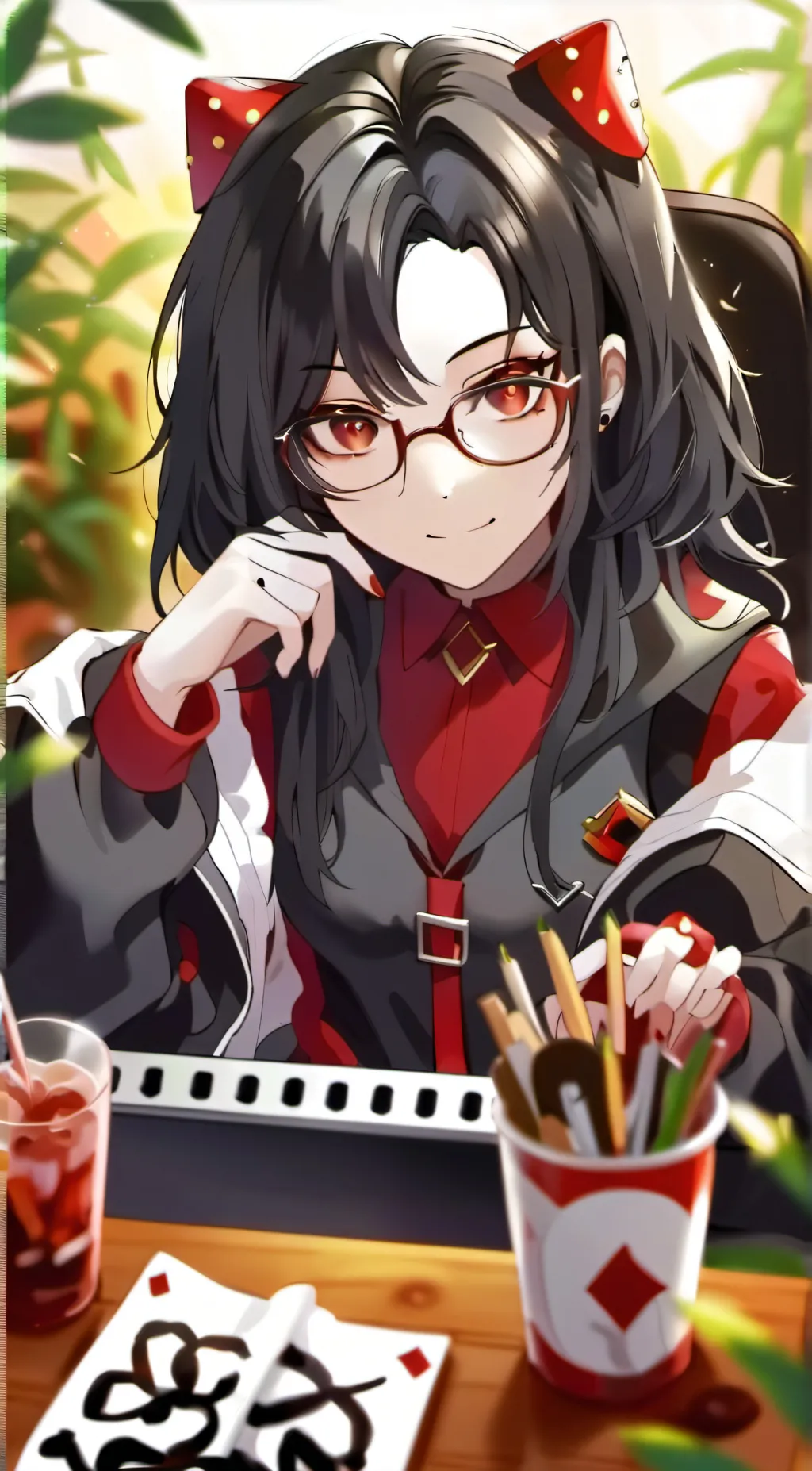 ai character: Lia (Sssniperwolf) background