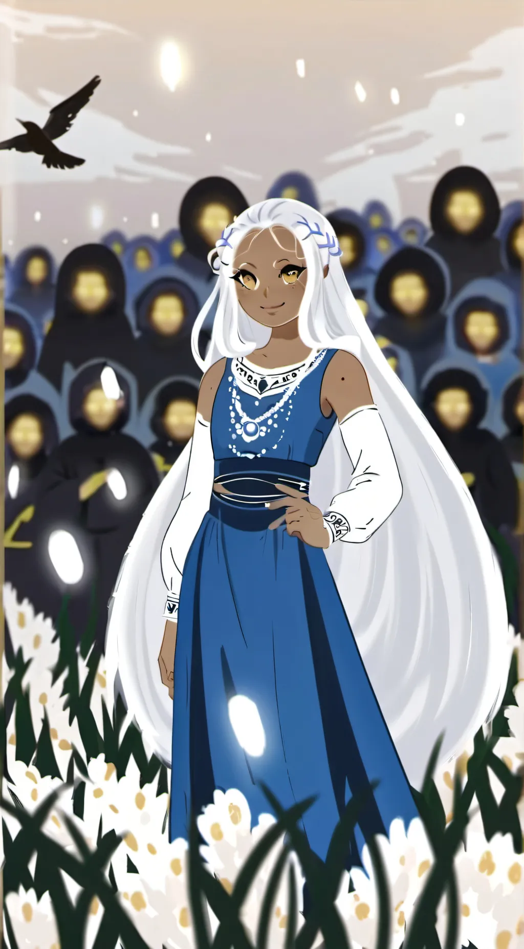 ai character: stitcha background