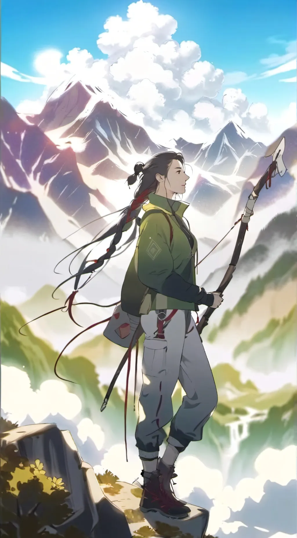 ai character: Evelyn background