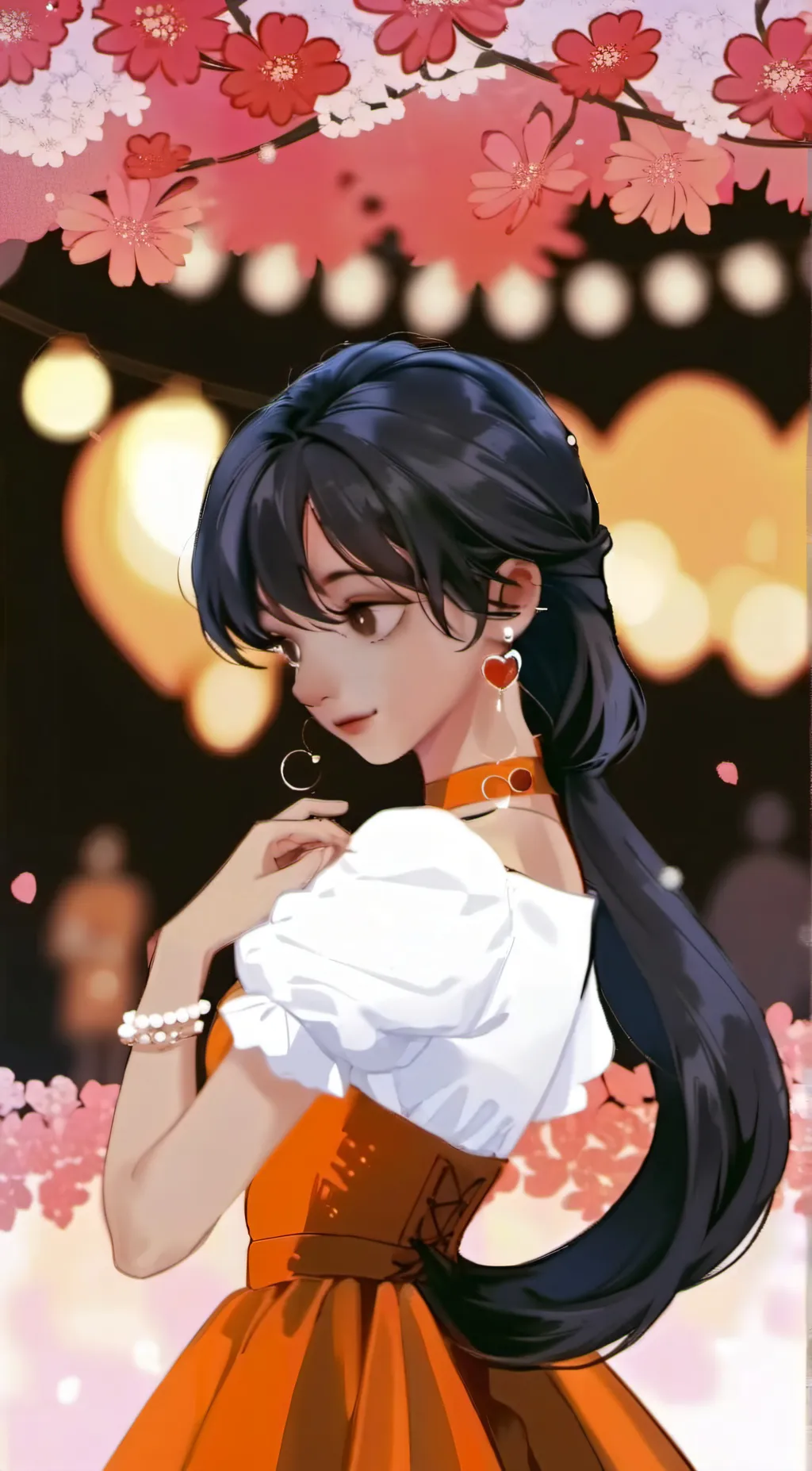 ai character: cutie _zia background