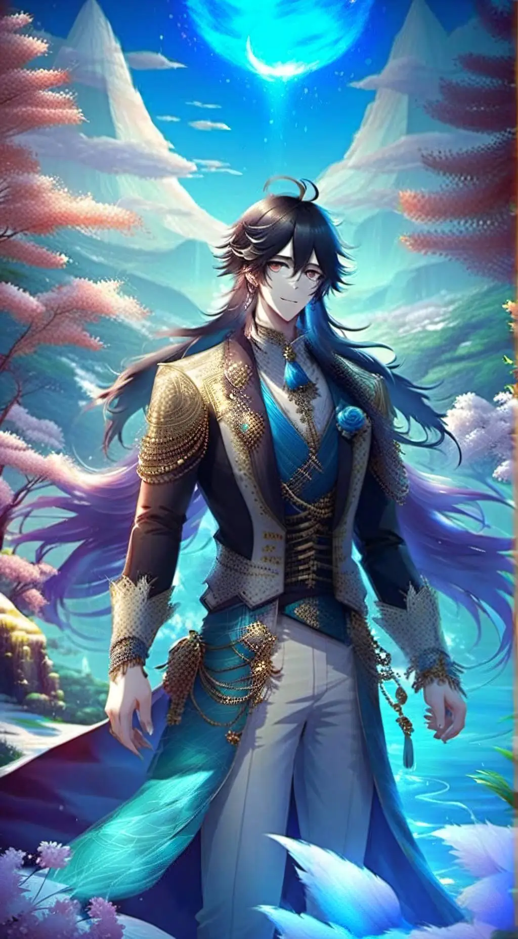 ai character: Akio background