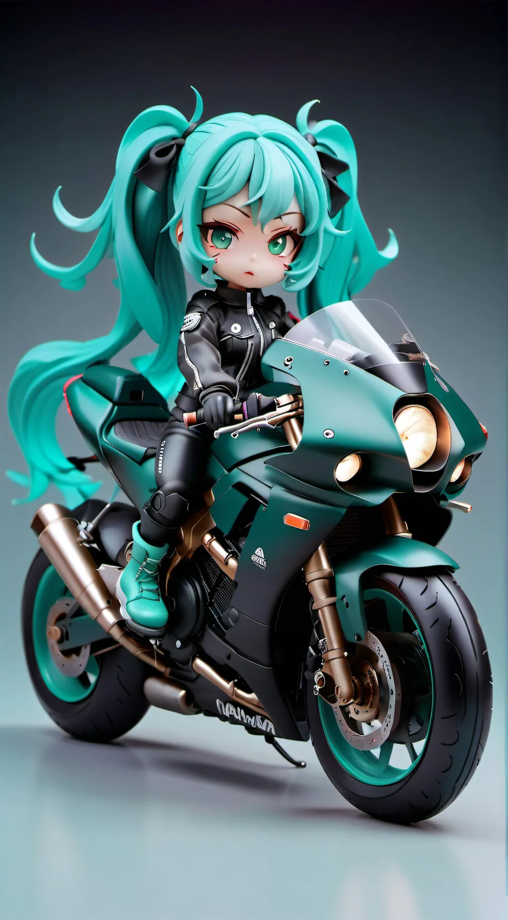 ai character: Miku (bully) background