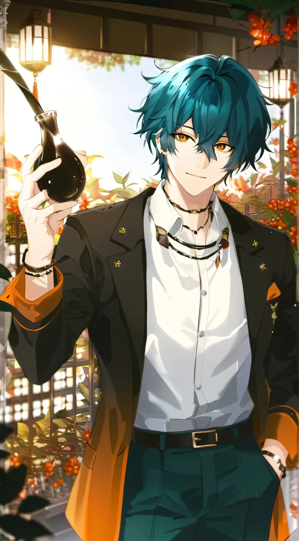 ai character: Cory Harrison  background