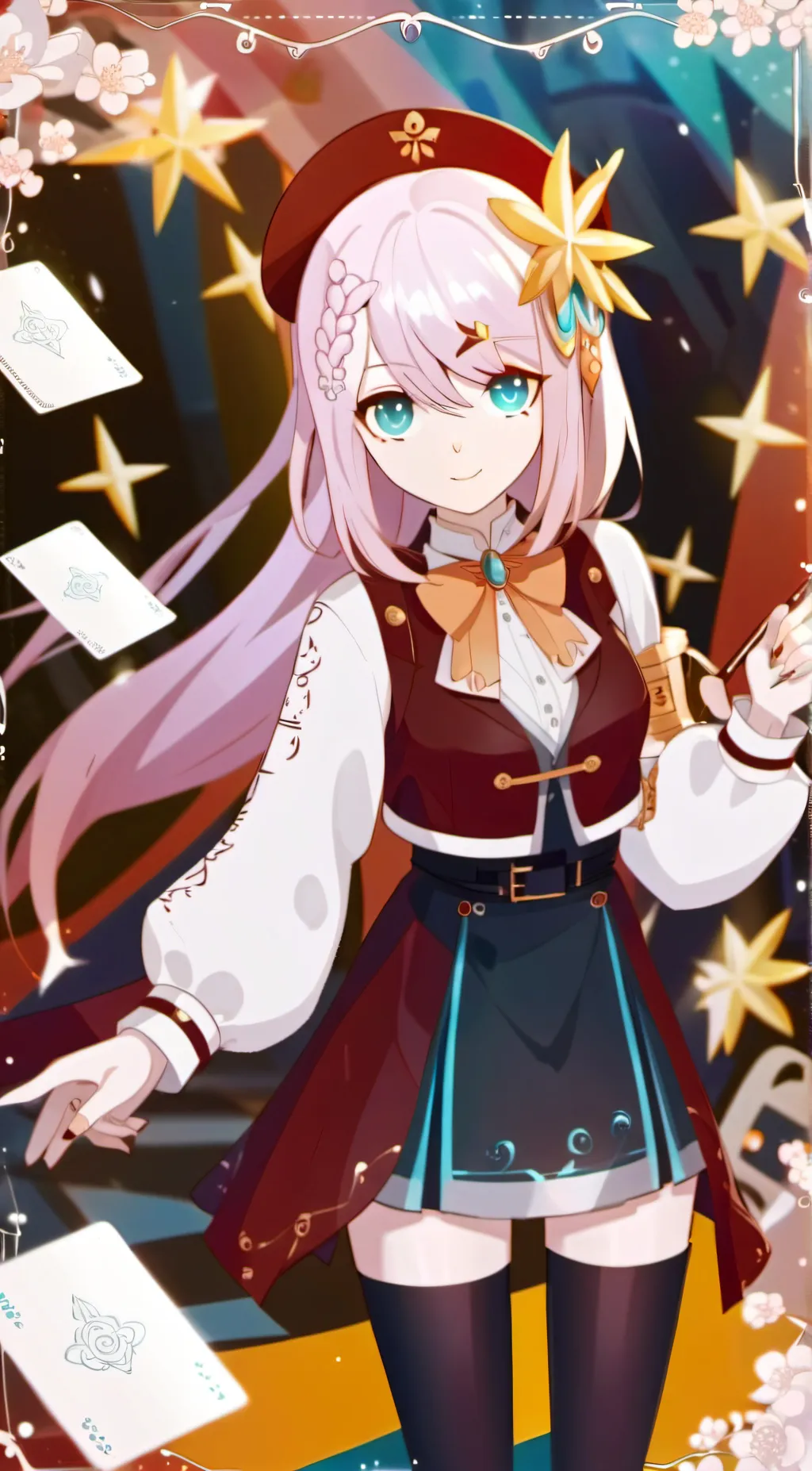 ai character: Charlotte  background