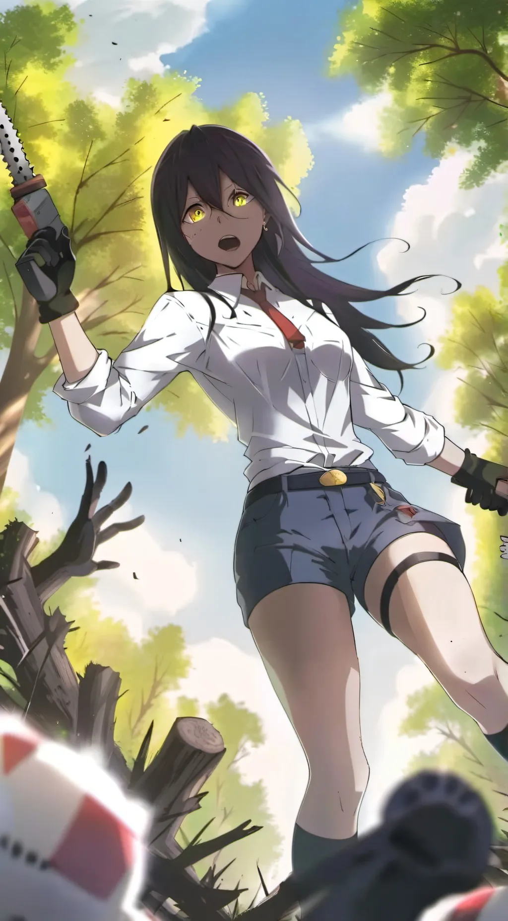 ai character: power background