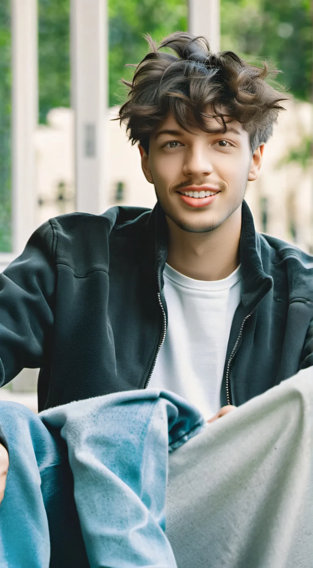 ai character: Rocky background