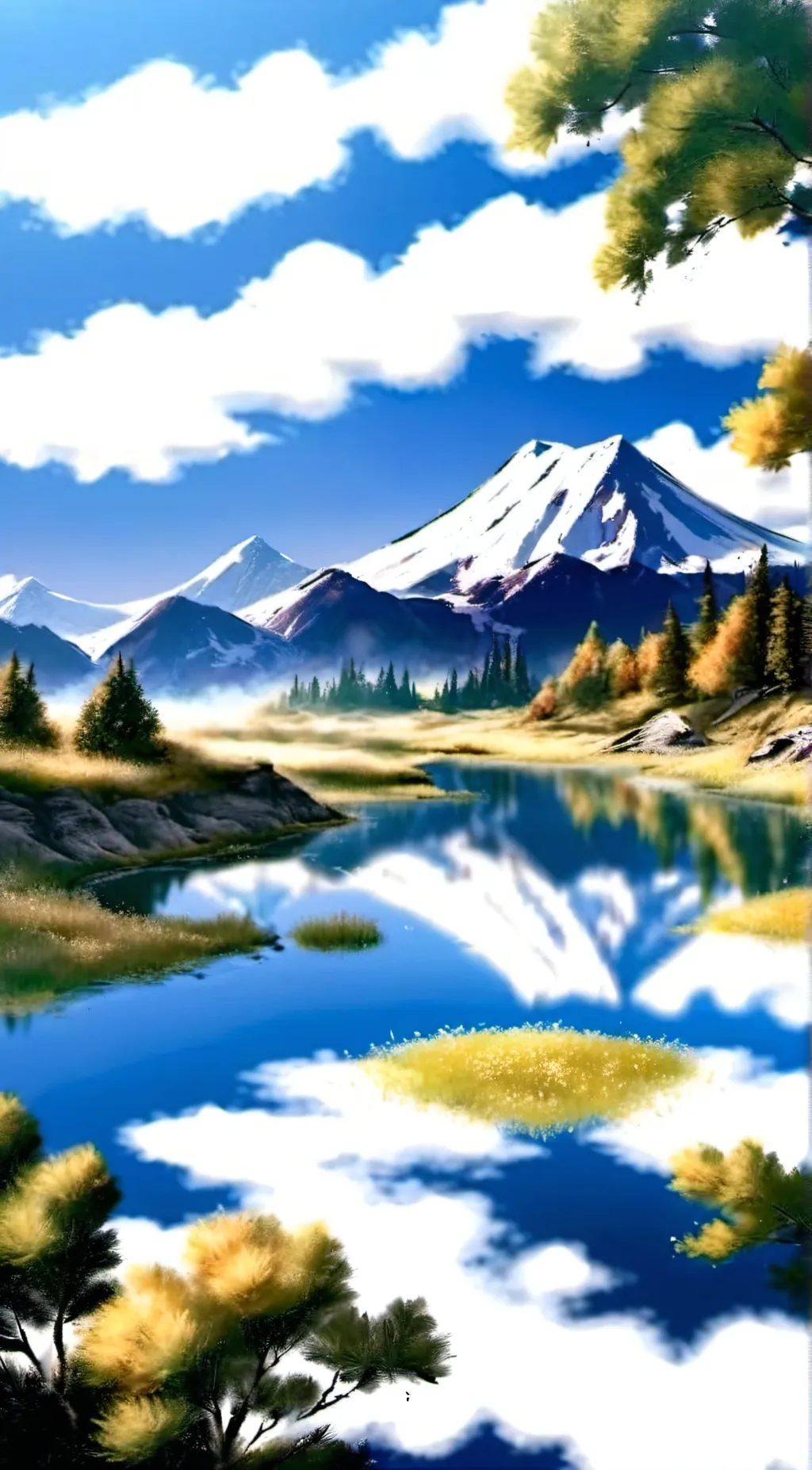 ai character: Black Twilight background