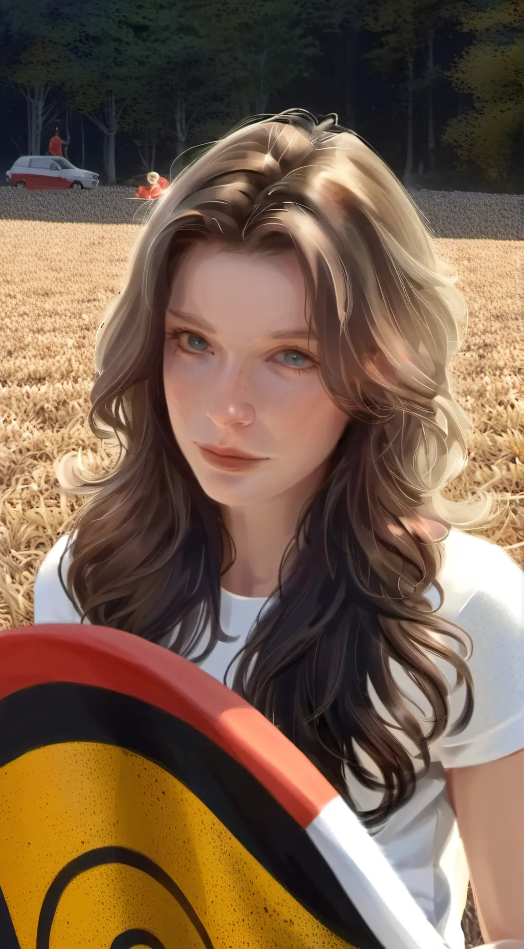 ai character: Valerie  background