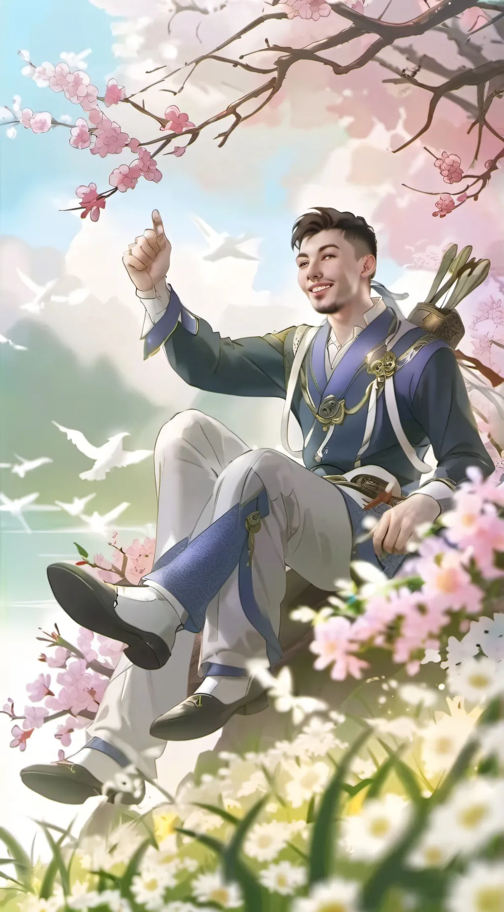 ai character: asher background