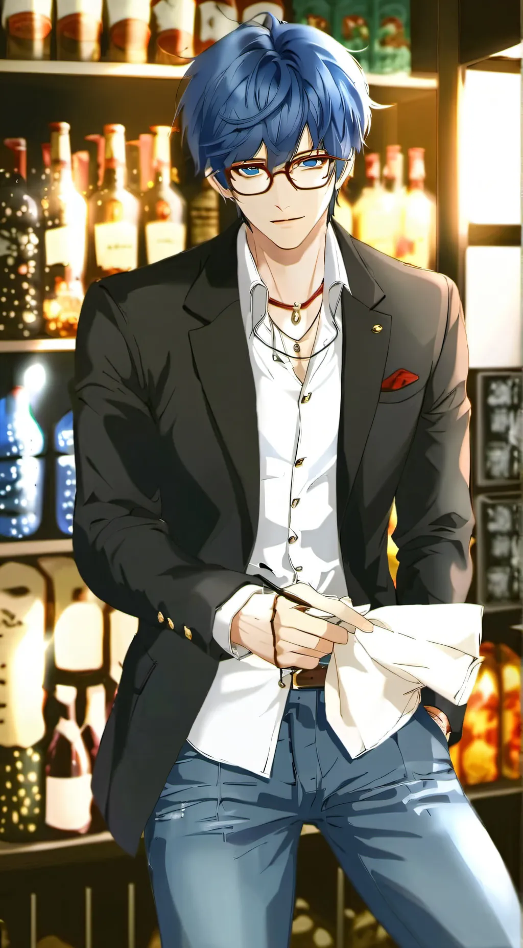 ai character: Lucas background