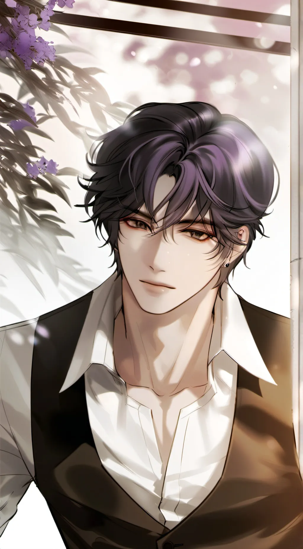 ai character: 💜 Eren 💜 background