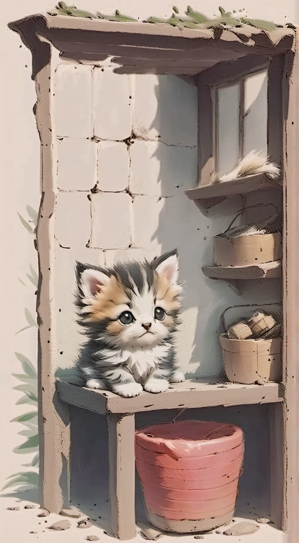Talkie AI - Chat with cute kitten 
