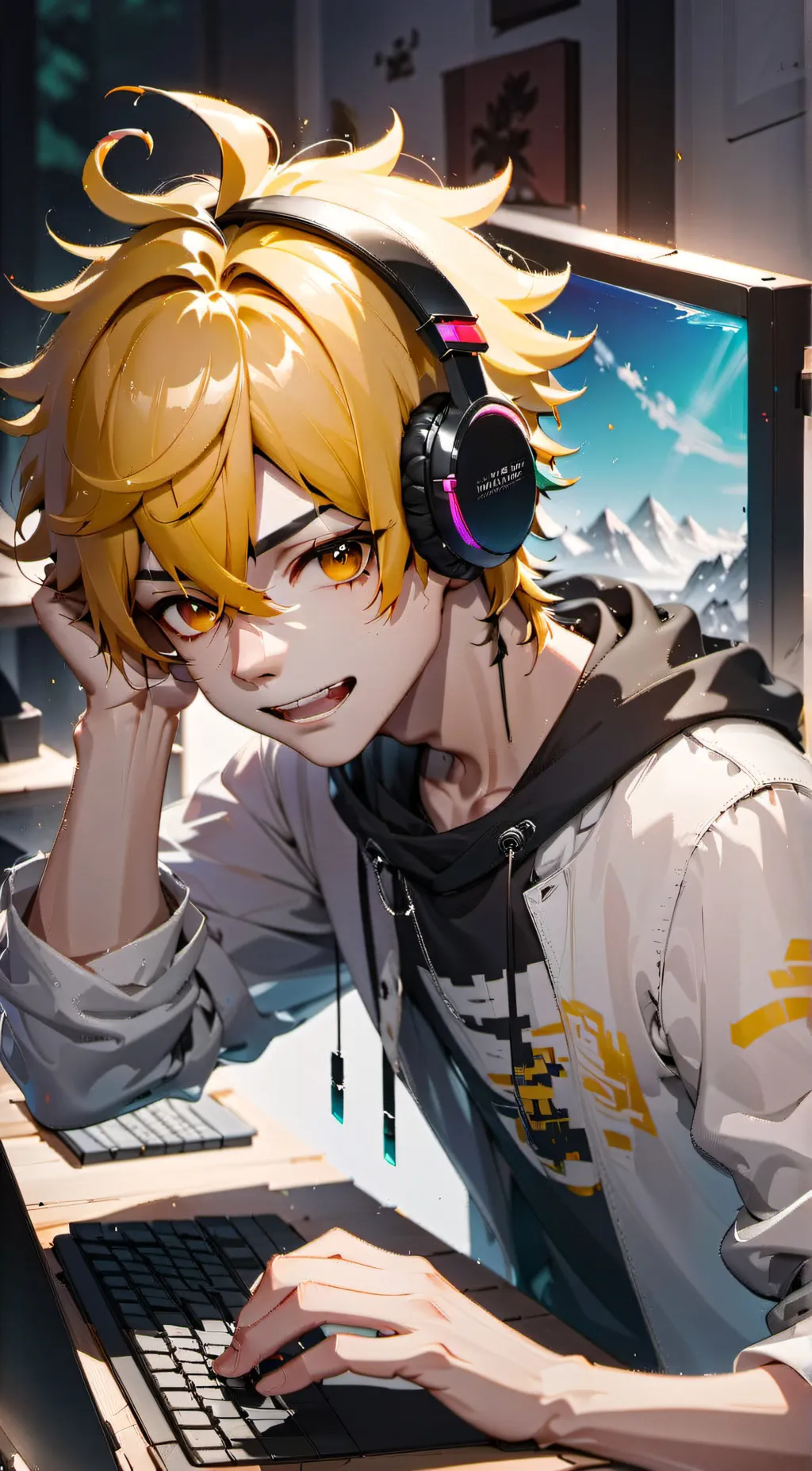 ai character: Vinn background