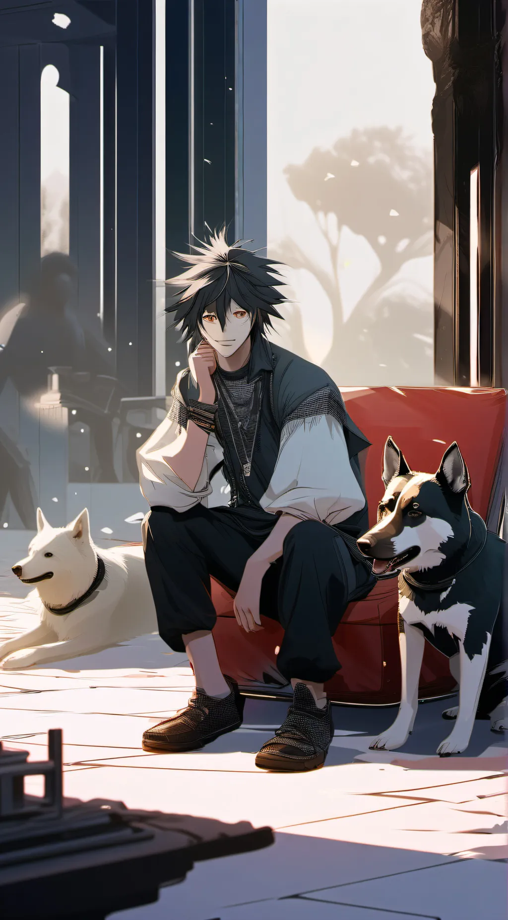 ai character: rnrj background