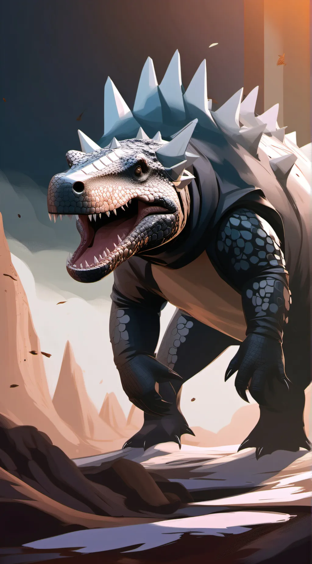 ai character: anky background