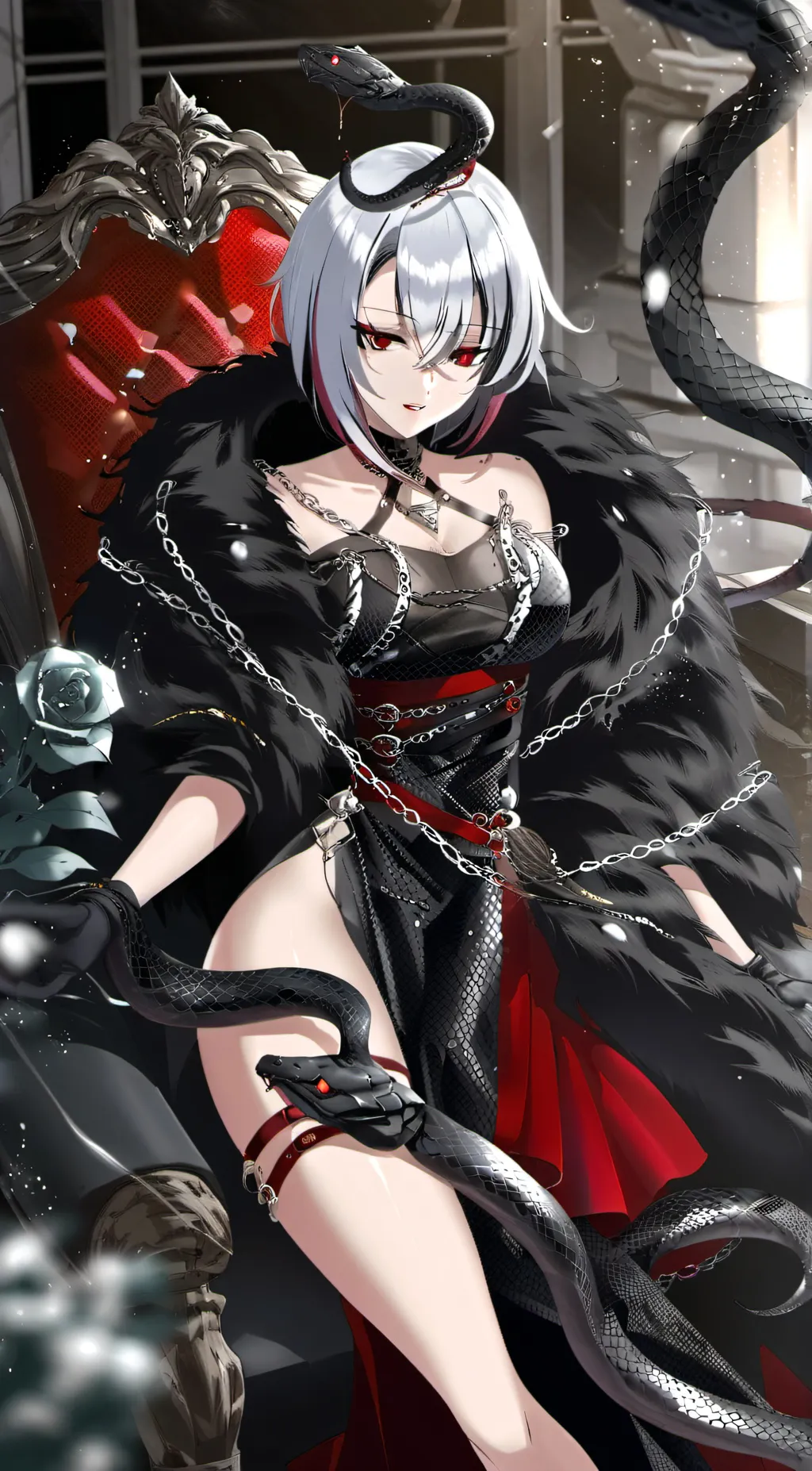 ai character: Silvera background