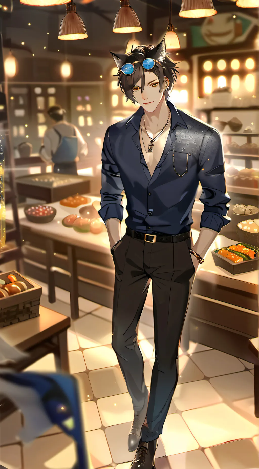 ai character: nate  background