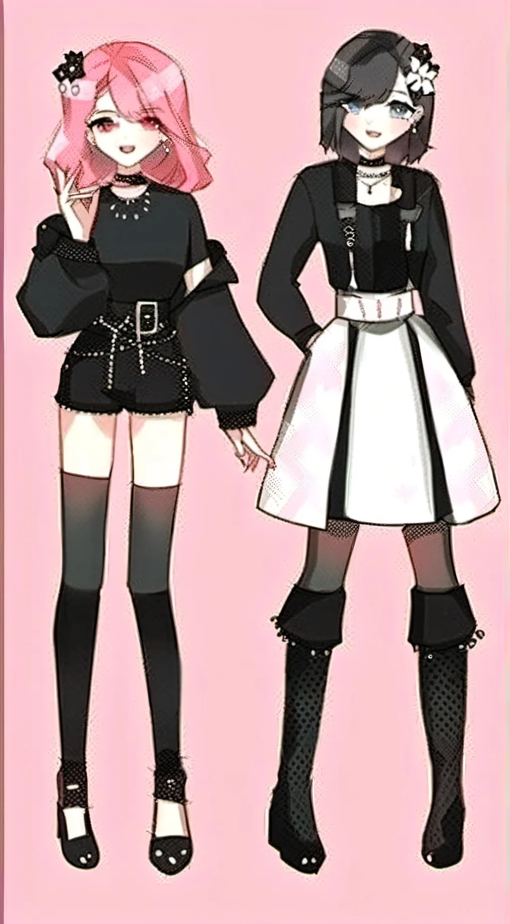 ai character: Liz & Ray background