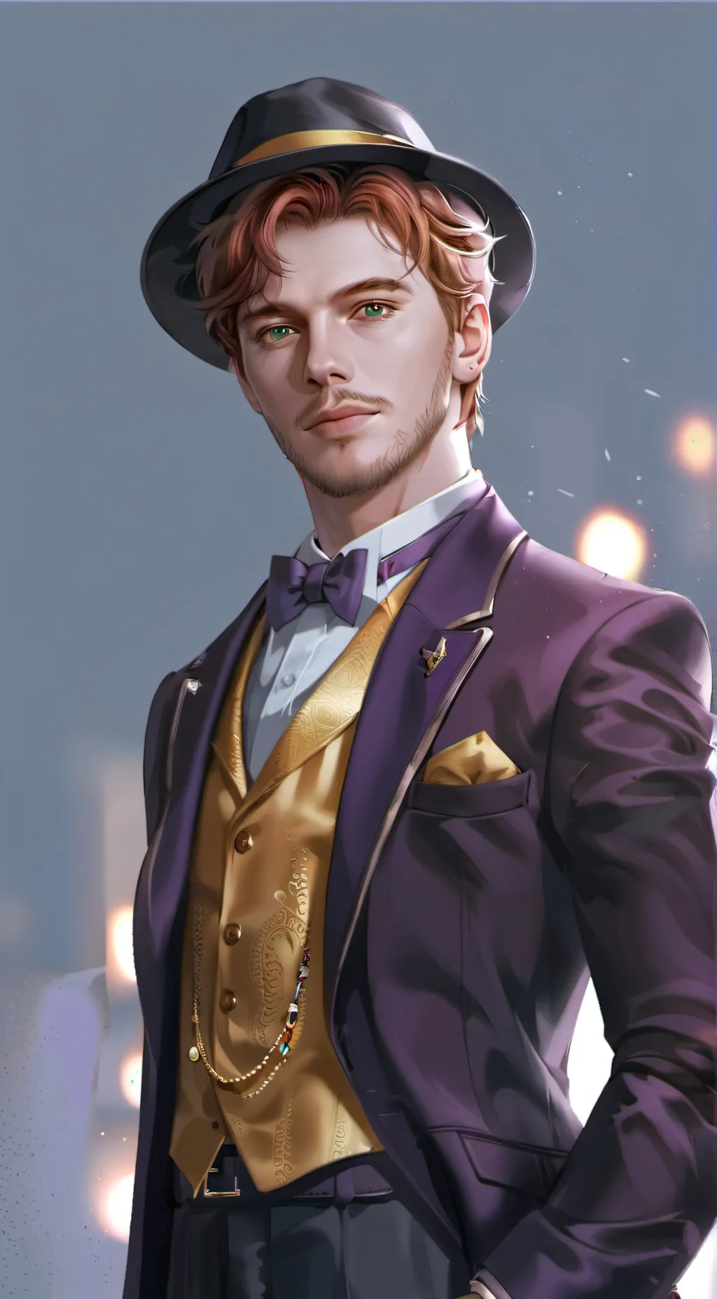 ai character: Marcel background