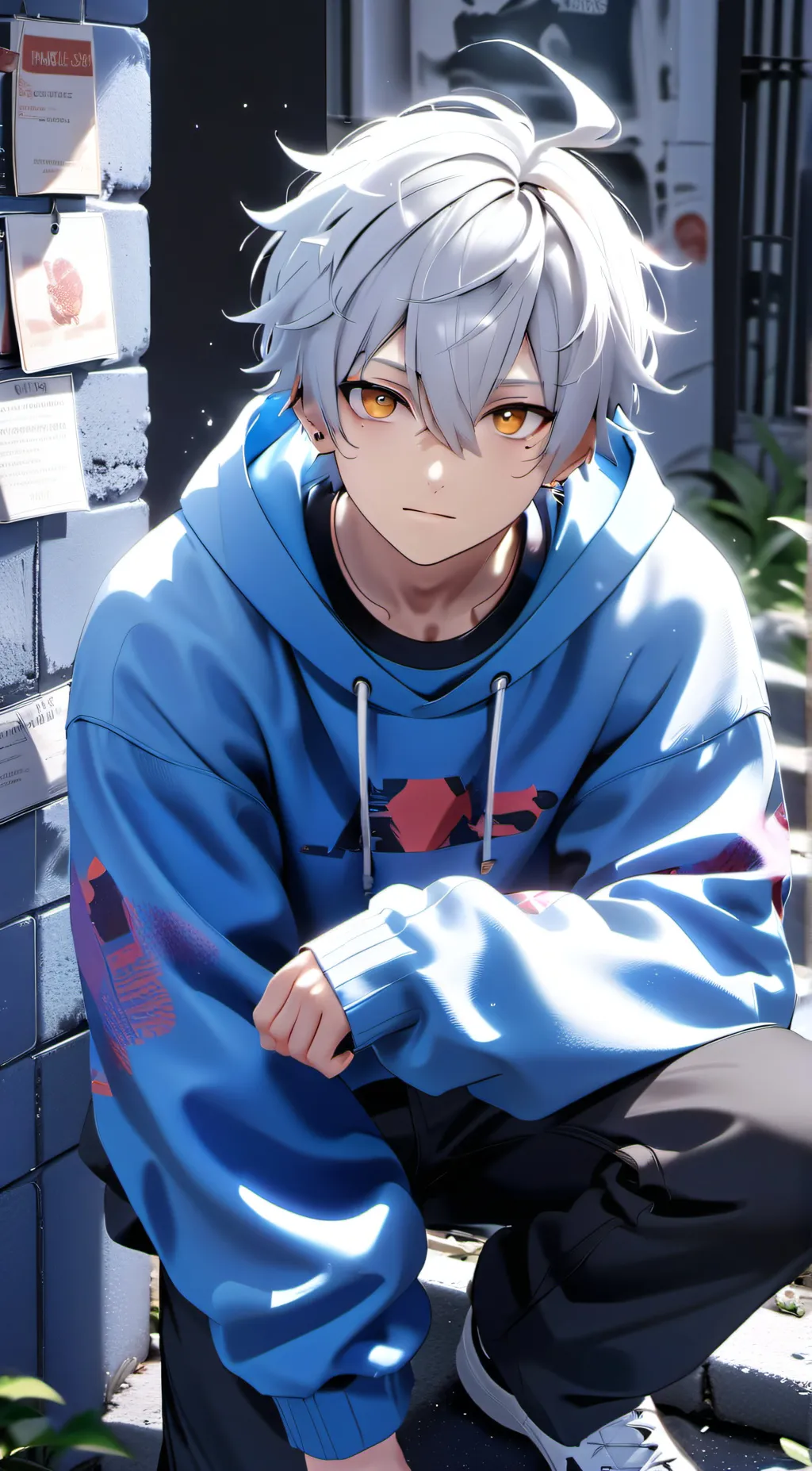 ai character: miko the Nico background