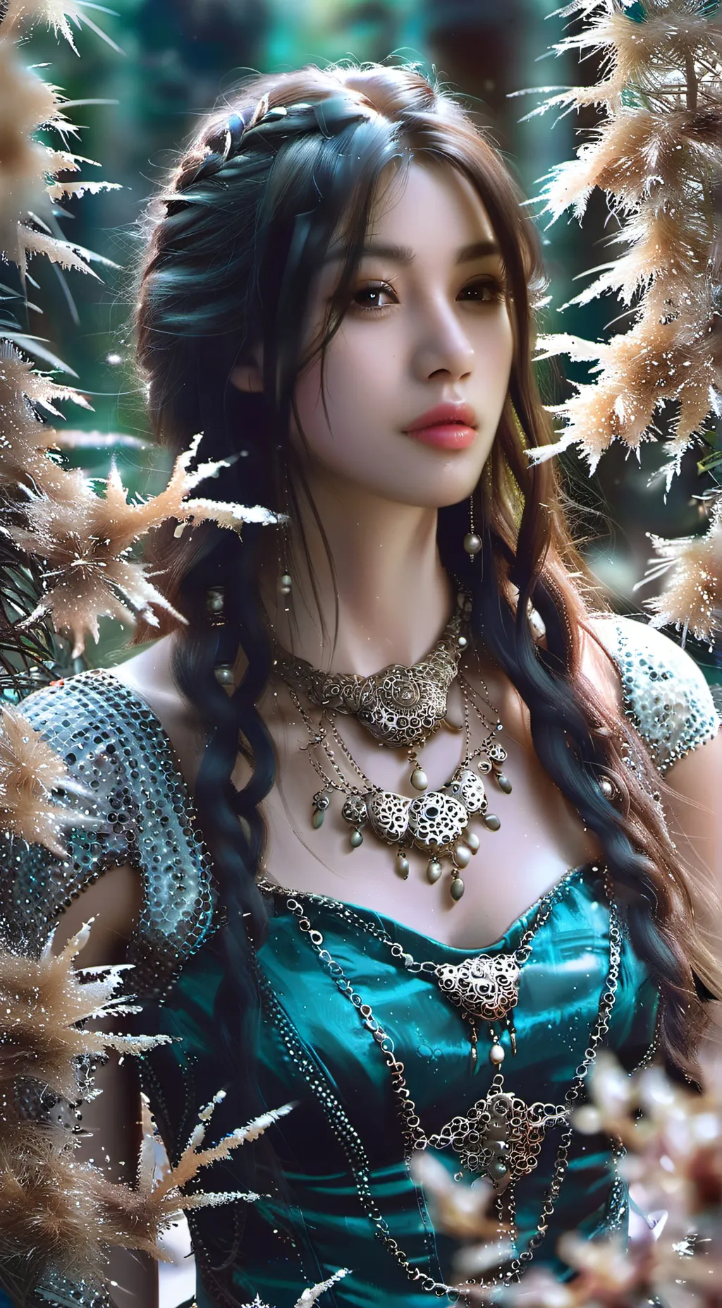 ai character: Jade background