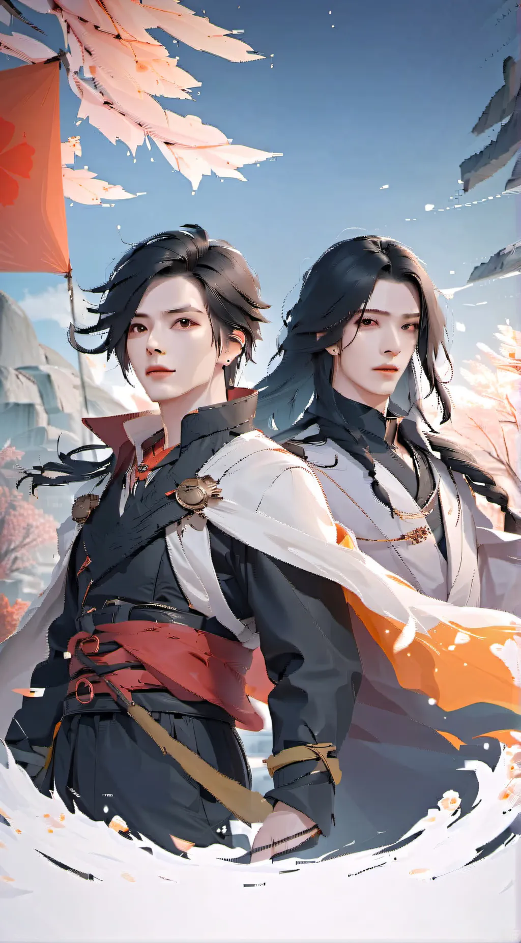 ai character: ava and Andrea background