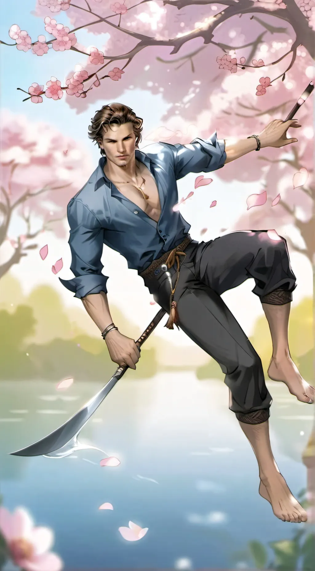 ai character: Max background