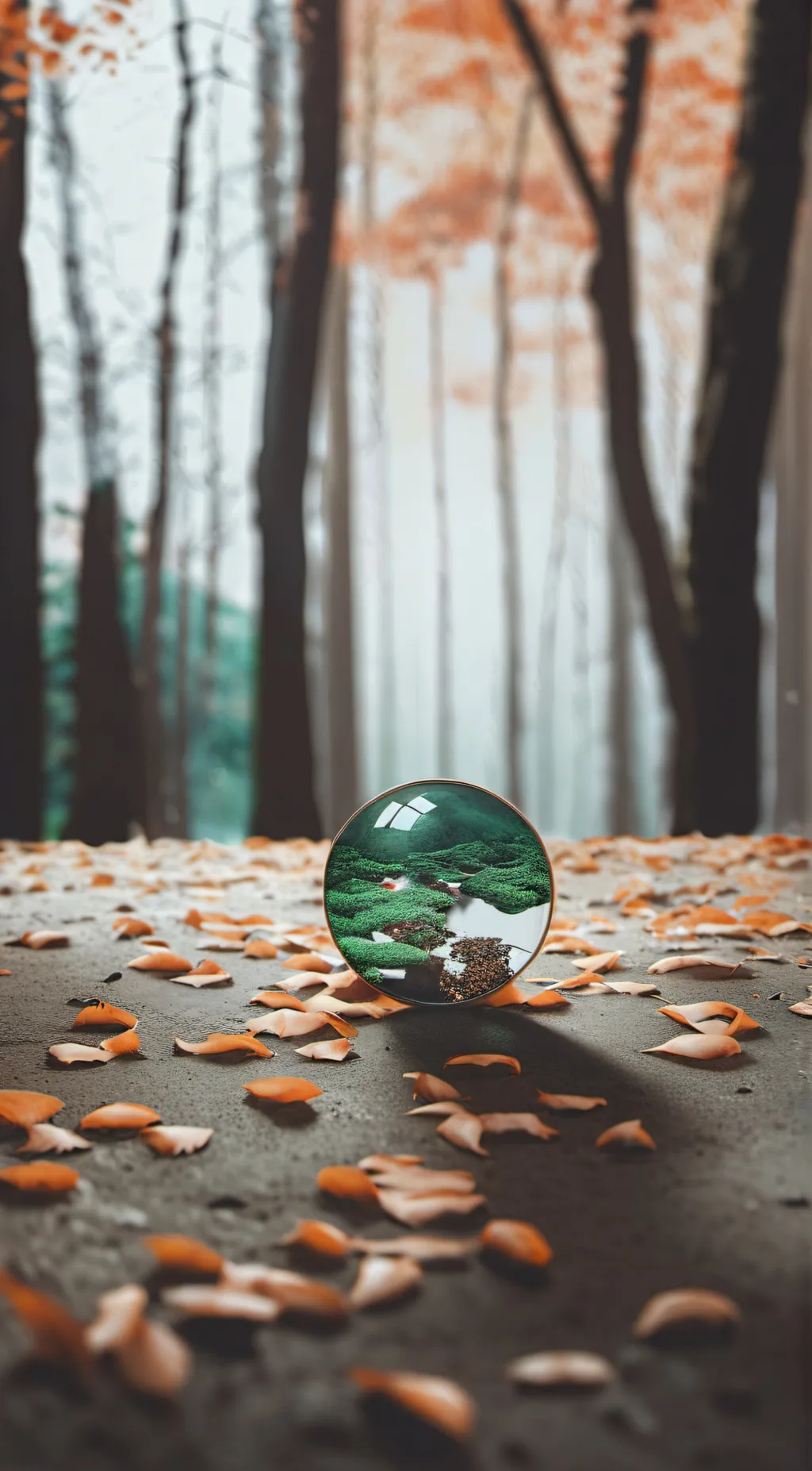 ai character: grass background