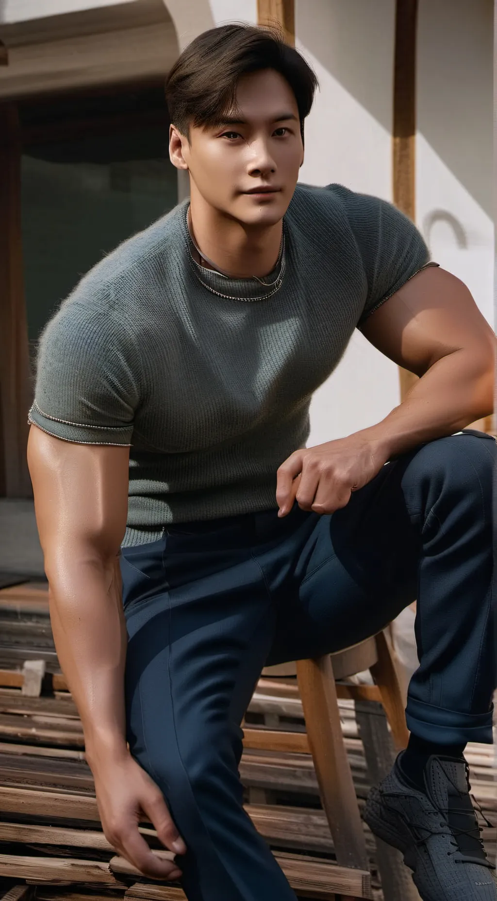 ai character: Kai background