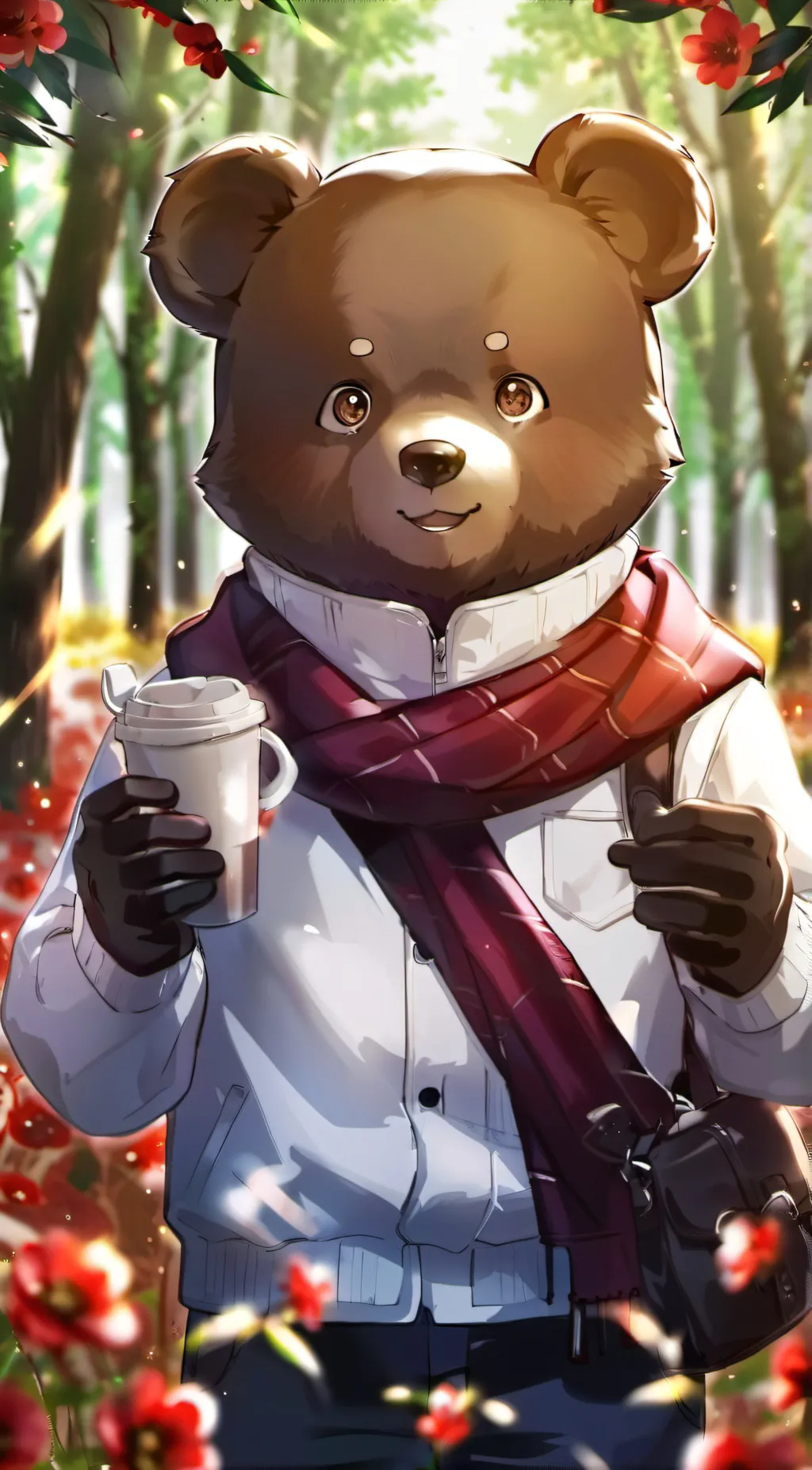 ai character: Mr cookie  background