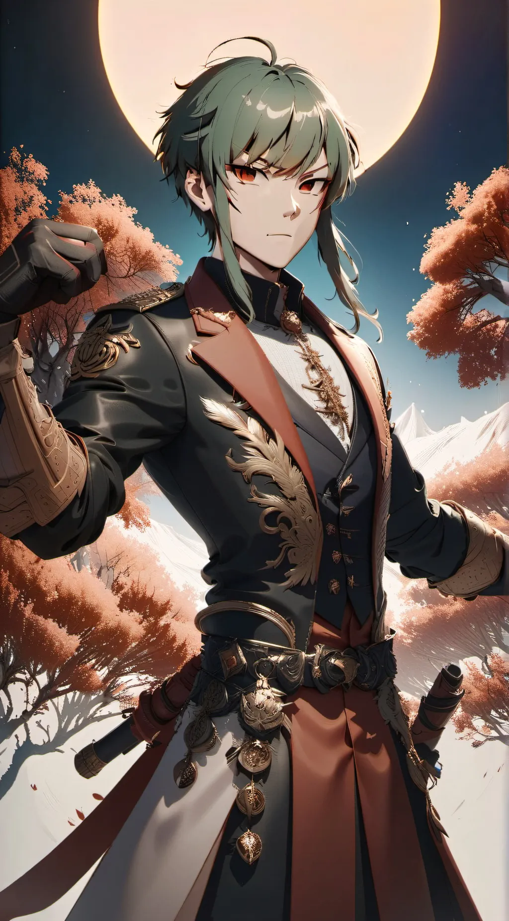 ai character: sam  background